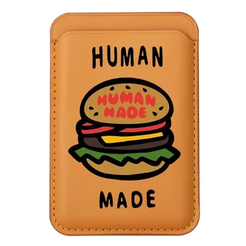  NEW manburger made man fashion brand cartoon аниме мобильный телефон задний зажим magsafe магнитный полиуретановый пикап pack