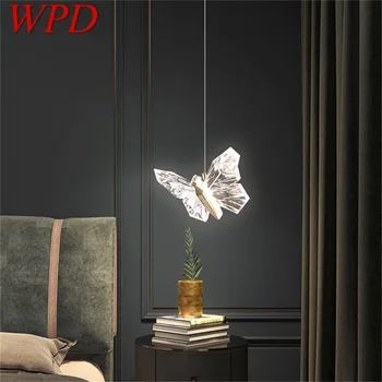 WPD Nordic Бабочка Люстра Лампы Светильники Современные подвесные светильники Домашние светодиодные для спальни