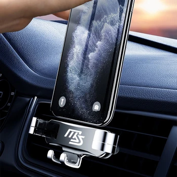  Автомобильный держатель для мобильного телефона Крепления для вентиляционных отверстий Подставка GPS Гравитационный навигационный кронштейн для Mazda ms Автомобильные аксессуары