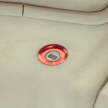 1 шт. Автомобильный микрофон на крыше Декоративное кольцо Автомобильный стайлинг Алюминиевый сплав красный/серебристый для Hummer H2 2003-2007 Аксессуары для интерьера автомобиля