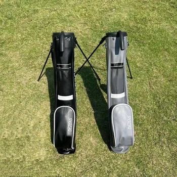2023 Новая сумка для пистолета для гольфа Черный/серый Водонепроницаемая и легкая сумка-стойка для гольфа Сумка-подставка для гольфа