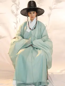 2023 Оригинальный Ханьфу Древний китайский костюм Мужская одежда Традиционные костюмы династии Ханьфу Мин Ханбок на выпускной