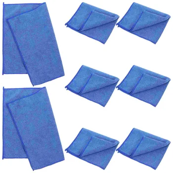 8 шт. Полотенца из волокна Салфетки для мытья автомобиля Многофункциональные полотенца для уборки дома