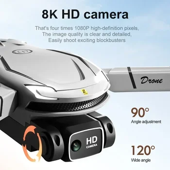 8K 5G GPS Двойная камера Препятствие Дистанционное Складной Самолет Подарок Игрушка 5000M Профессиональная HD Аэрофотосъемка V88 Дрон