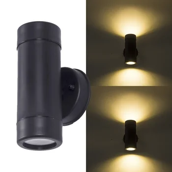 Black Shell up down walllamp Направленное освещение Декоративные круглые светодиодные настенные светильники мощностью 10 Вт