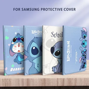 Disney Stitch Cover для планшета Samsung Galaxy Tab A8 10.5 S6 Lite 10.4 S9 11 S7 S9 FE S7 S8 S9 Plus 12.4 S8 S9 Tablet Soft Funda