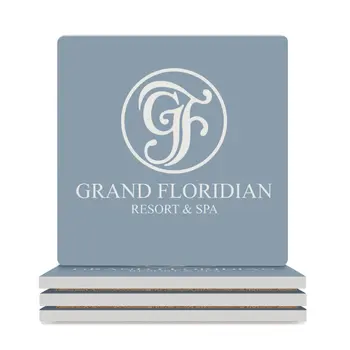 Grand Floridian Resort & Spa Керамические подставки (квадратные) изготовленные на заказ подставки для кофейных чашек Подставки