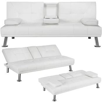 L Современный диван из искусственной кожи чашка кровать, белая мебель диван мебель гостиная диван люкс