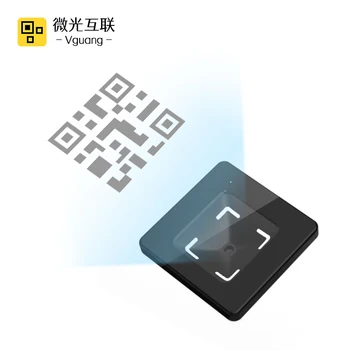 M300 RS485 Контроль доступа Считыватель QR-кода Китай Считыватель штрих-кода 13,56 МГц RFID Lock QR-код Сканер