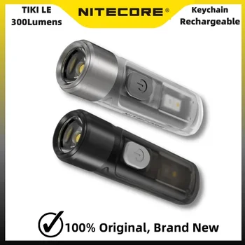 NITECORE TIKI TIKI LE USB-Перезаряжаемый брелок для ключей Тройные источники света Мини-светодиодный фонарик Встроенный аккумулятор