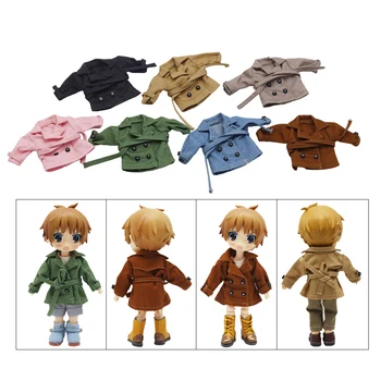 Ob11 куклы Ветровка Для obitsu11, DOD, GSC, 1/12 bjd baby одежда для кукол пальто аксессуары для куклы игрушка