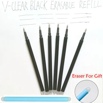 Office Signature Gel Pen Refill Magic Erasable Pen Accessories 0,7 мм Стираемые чернила Стеребные чернила Школьные инструменты для письма Материал Escolar