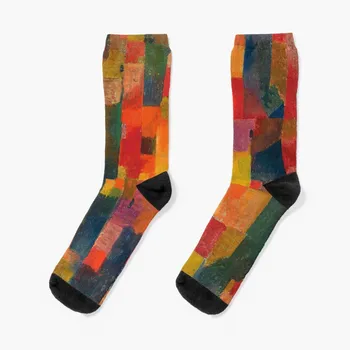 Paul Klee - Без названия - Ohne Titel Носки хип-хоп подарок новый год лето носки женские мужские