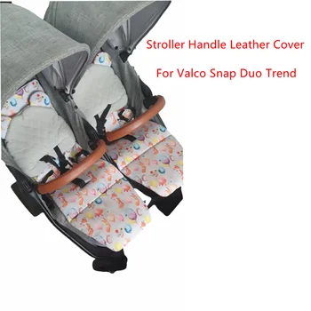 Pu Кожаные чехлы для детской коляски Valco Snap Duo Trend Подлокотник Защитный чехол Ручка Бампер Чехлы Аксессуары для детских колясок