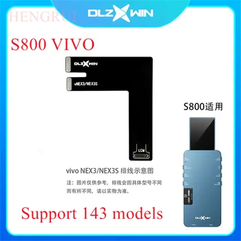 S800 Гибкий кабель для VIVO DL iTestBox Tester X20 Pro X21i X23 X21S IQ00 V11 Pro X27 V15 S21 X27 X30 Pro X29 X50 Plus X60 70 X80