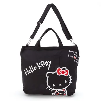 Sanrio hello kitty canves сумка девочка мальчик мультфильм мессенджер сумка через плечо My Melody сумка для покупок