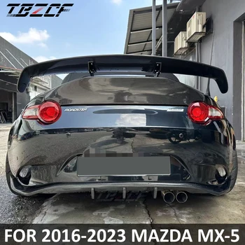 TBZCF для 2016-2023 Mazda MX-5 ND1 ND2 SARD Style Задний спойлер из настоящего углеродного волокна MX-5 Аксессуары из углеродного волокна