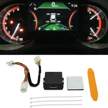 TPMS Система контроля давления в шинах Цифровой ЖК-дисплей Приборная панель Автоматическая охранная сигнализация для Toyota Rav4 Xa50 2019 2020