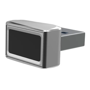 USB Биометрический сканер Навесной замок Цинковый сплав MinI Lock Сканер разблокировки Многоязычный Удобная работа Портативный для ноутбуков ПК