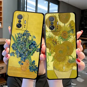 Van Gogh Art Cover Чехол для Xiaomi Mi 12T 12 Pro 13 Lite 11 Lite 12X 12S 11 11t 10T 10 11i 12 Lite 10T Pro Силиконовые чехлы для сумок