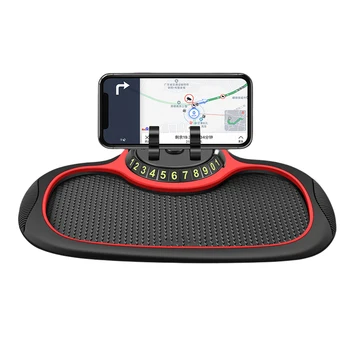  Автомобильный держатель для телефона GPS-навигация Подушка 360 Вращающийся смартфон Поддержка Нескользящий липкий для iPhone Samsung Android смартфонов