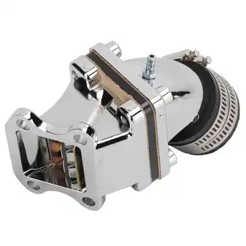 Адаптер впускного коллектора карбюратора Комплект прокладок трубы впускного коллектора 33 мм Термостойкая замена для DIO AF27 AF28 для 2