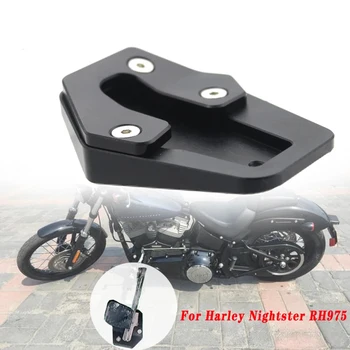 Аксессуары для мотоциклов Подножка Ножка Боковая подставка Увеличитель Удлинитель Накладка Для Harley Nightster975 RH975 RH975 2022 2023 RH975