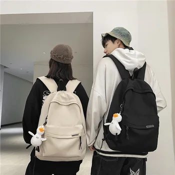 Водонепроницаемый мужской рюкзак Женские дорожные рюкзаки большой емкости Повседневные школьные сумки для студентов в японском стиле для девочек и мальчиков Mochila