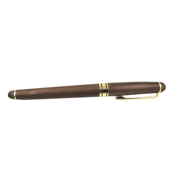 Гелевая ручка Тонкая ручка Нейтральная ручка 0,5 мм Быстросохнущие ручки из грецкого ореха