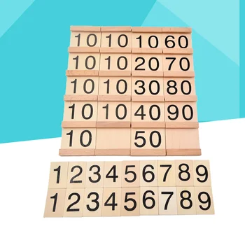 Деревянные доски Деревянная игра Математика-головоломка Доска для раннего развития Математический материал для детей Дети