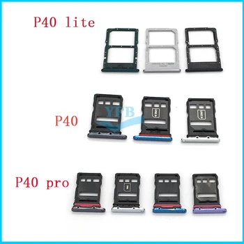  Держатель лотка SIM-карты Адаптер слота для карты для Huawei P40 Lite Pro Запасные части