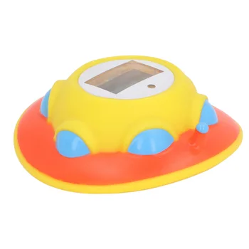  Детский душ Термометр для детской ванны Веселый мультфильм Летающий диск Водонепроницаемый Безопасность 10 °C-50 °C Высокая точность детской ванны