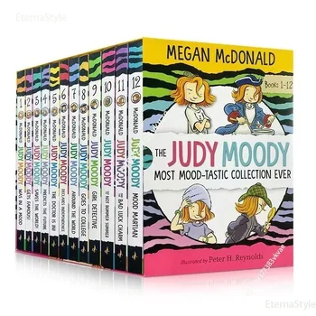 Джуди Книга по английскому языку Книги для детей младшего возраста Набор из 12 книг Книга детских рассказов