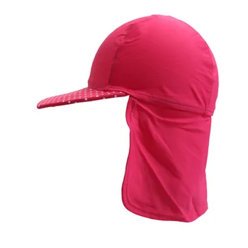 для девочек шапочка для плавания 1 2 3 4 года мальчик девочка шляпа от солнца SPF 50+ для девочек пляжные принадлежности для головы и шеи солнцезащитные шапки G50-JX7