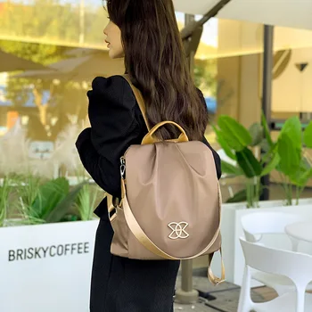 Женский бизнес-рюкзак Рабочий рюкзак Кошелек Водонепроницаемый противоугонный школьный рюкзак