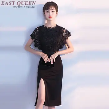 китайские восточные платья летний стиль кружева элегантные дамы китайский новый год 2018 платье AA3208 Y