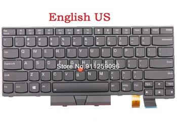 Клавиатура ноутбука для Lenovo Для ThinkPad T470 A475 T480 A485 Японский JP JA Английский US 01AX600 01AX539 С подсветкой Новый