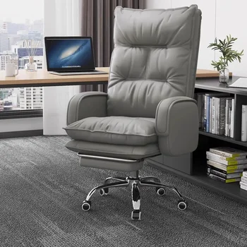  Мобильные регулируемые офисные стулья Регулируемое кожаное массажное игровое кресло Дизайн колес Cadeira Gamer Офисная мебель
