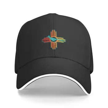 Нью-Мексико Zia с бейсболкой Roadrunner черная шляпа от солнца для детей женская кепка мужская