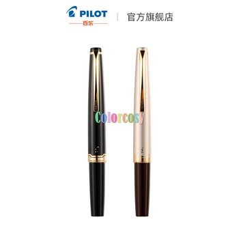 Перьевая ручка PILOT Elite Japan FES-1000G, короткая длина и патрубковое соединение, 14K Красивый обтекаемый наконечник, одинарная ручка в упаковке