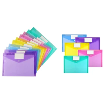 Пластиковые конверты формата A4 Letter-конверты Пластиковые конверты с застежкой-застежкой Полиэтиленовые конверты Пластиковые папки с застежкой