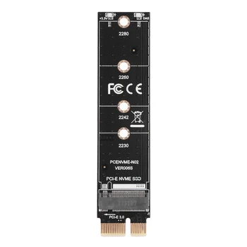 Плата адаптера NVME M.2 на PCI-E3.0 1x плата преобразователя ключей расширения