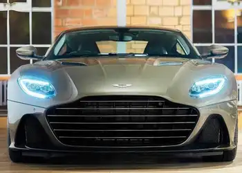  Подходит для Aston Martin Dbs Модифицированная сетка из углеродного волокна Передняя и задняя кромка хвостового крыла