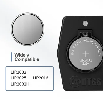  портативное мини-кнопочное зарядное устройство для LIR2032 LIR2025 LIR2016 LIR2032H аккумуляторов Зарядное устройство Type-C Button Battery Charging