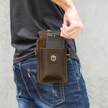 Ретро PU кожаный чехол для телефона сумка для телефона для Iphone Xs MAX XR 6 7 8 Plus Слот для карты Кошелек для XiaoMI для Huawei Кобура с зажимом для ремня