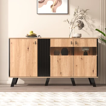  Современный шкаф для столовых приборов в минималистском дизайне, туалетный столик в спальне, шкаф, боковой шкаф для гостиной, декоративный шкаф140x78x41 см